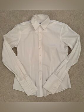 Brooks Brothers White Dress Shirt - Point Collar Like New